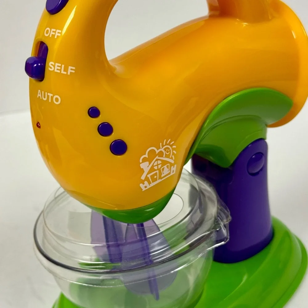 Colorful Breakfast Toy Set with Waffle Maker and Coffee Pot - Picture 5 of 11